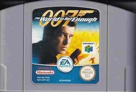 007 The World is Not Enough - Nintendo 64 spil (B Grade) (Genbrug)